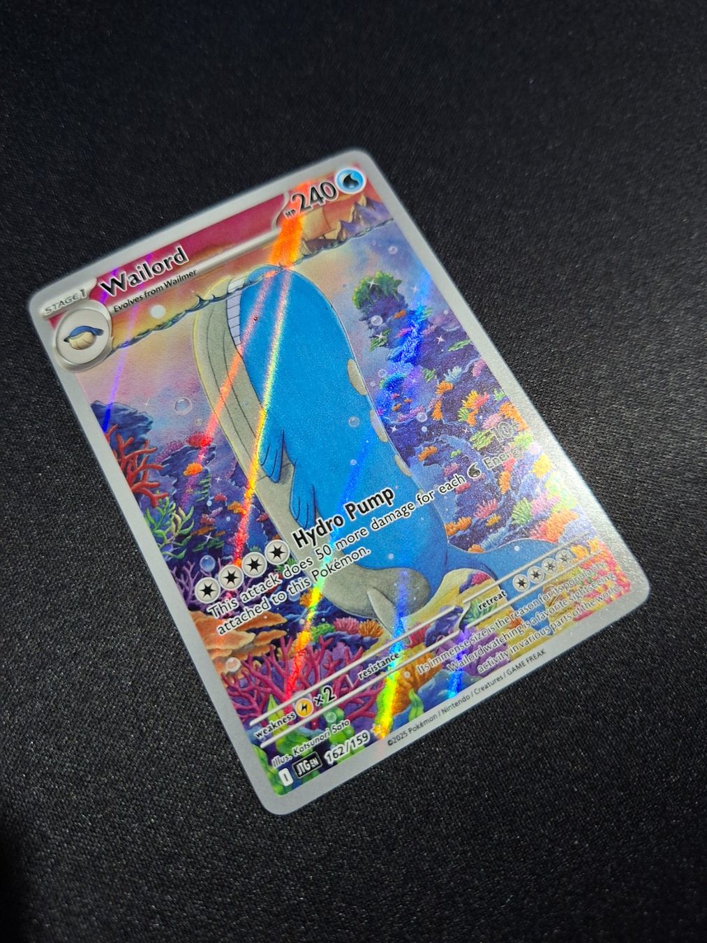Pokémon Sammelbilder & Trading cards: Pokémon Wailord AR 162/159 - EN – Neu (gemäss Beschreibung) aus Valeyres-sous-Rances von gegg 1