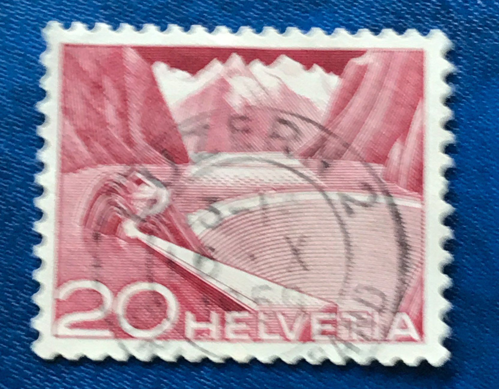 Tutti i francobolli: Nr.301A  mit Stempel Stausee 1949   – Usato da Aarau venduto da Billa007