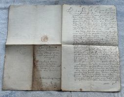 HISTORISCHES DOKUMENT CERTICAT D'ORIGINE 1791