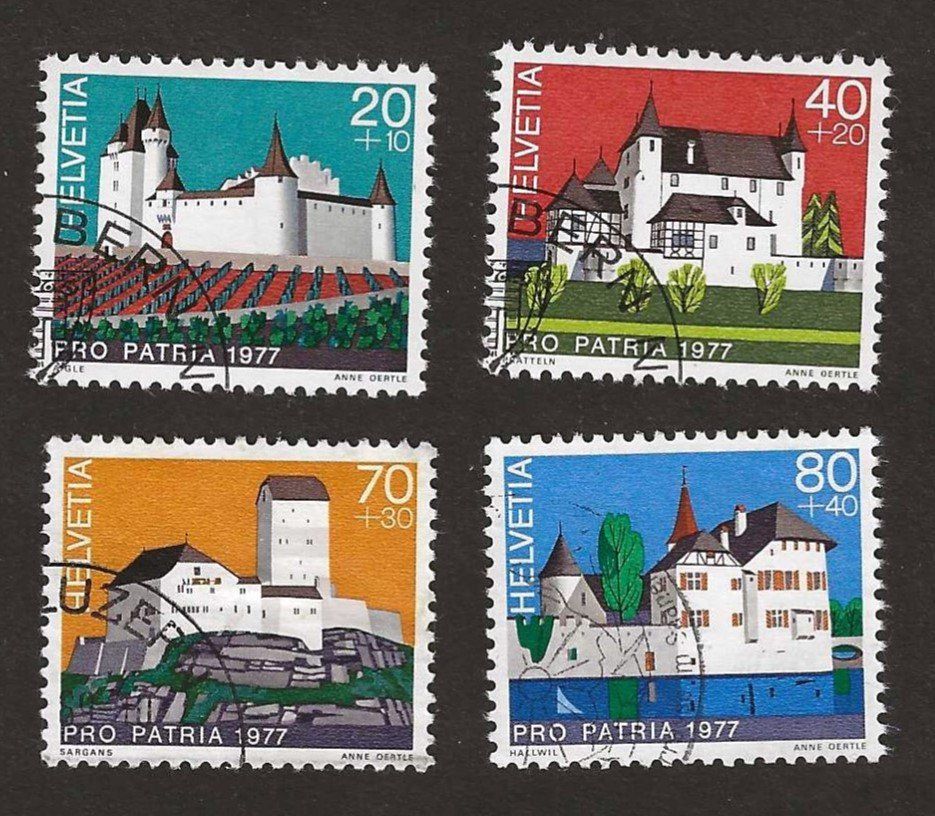Alle Briefmarken: 1977 P.P. Z B174-B177 – Gebraucht aus Susten von lmf_98wh