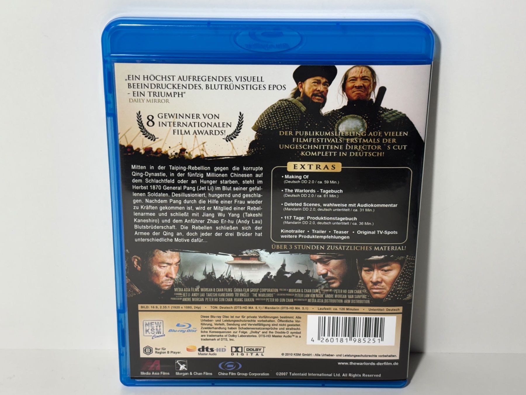 Tutti i DVDs: The Warlords Blu Ray – Usato da Wilderswil venduto da Sstriker 1