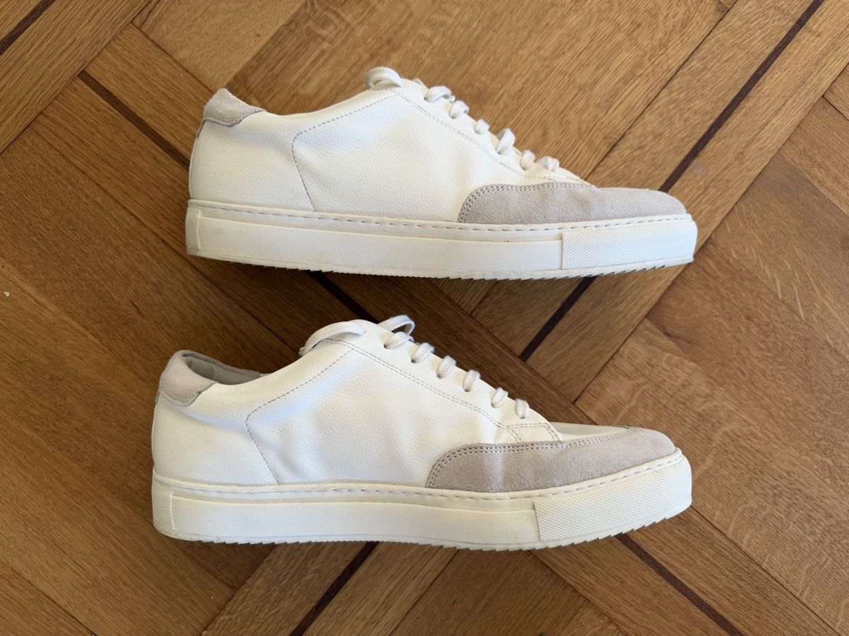 Strellson Scarpe da uomo: Strellson Sneaker Leder Weiss Grösse 43 neu – Nuovo (secondo la descrizione) da Ennetbaden venduto da Section_H 4