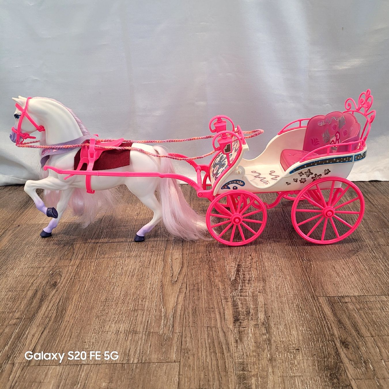 Jouets: Barbie Pferd Diva mit Kutsche – D'occasion à Niederbuchsiten par klengyel 4