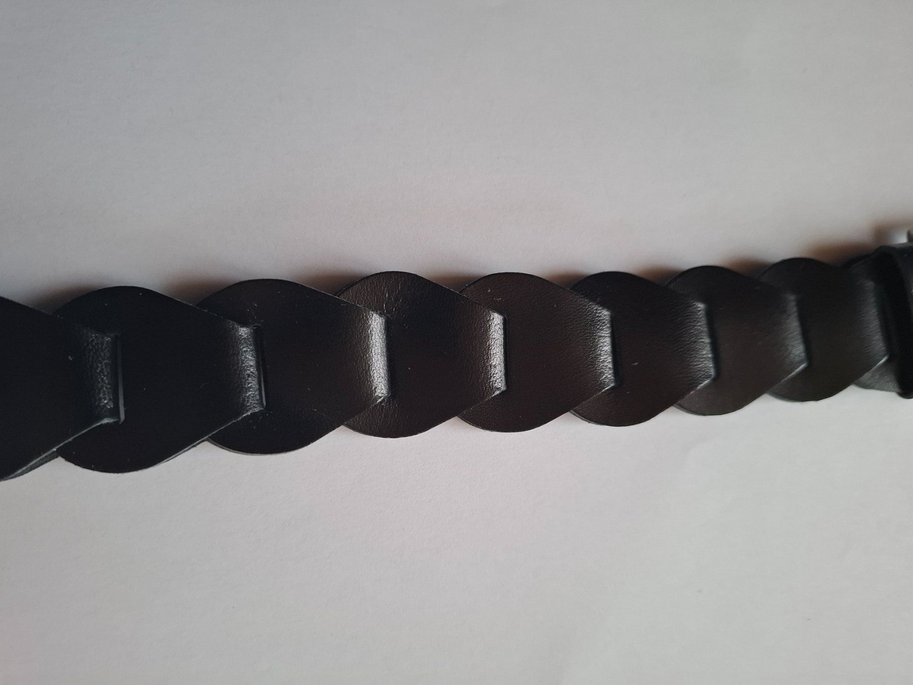 Cinture: Vintage Ledergurt/Gliedergurt echt Leder – Nuovo e nell'imballaggio originale da Suhr venduto da SAF-Restposten 4