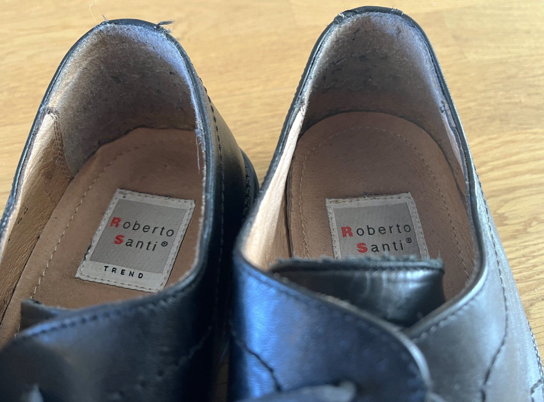 Roberto Santi Chaussures hommes: ROBERTO SANTI - Lederschuh / Halbschuh - Gr.44 – D'occasion à St.Gallen par Marcopolo71 6
