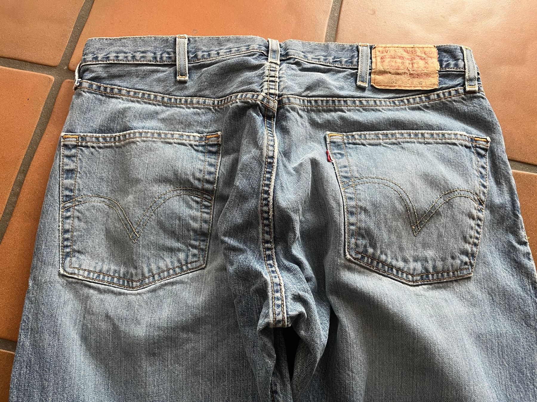Levi's Jeans: Jeans Levis 501, W38 L32 – Usato da Rechthalten venduto da Cheech2 6