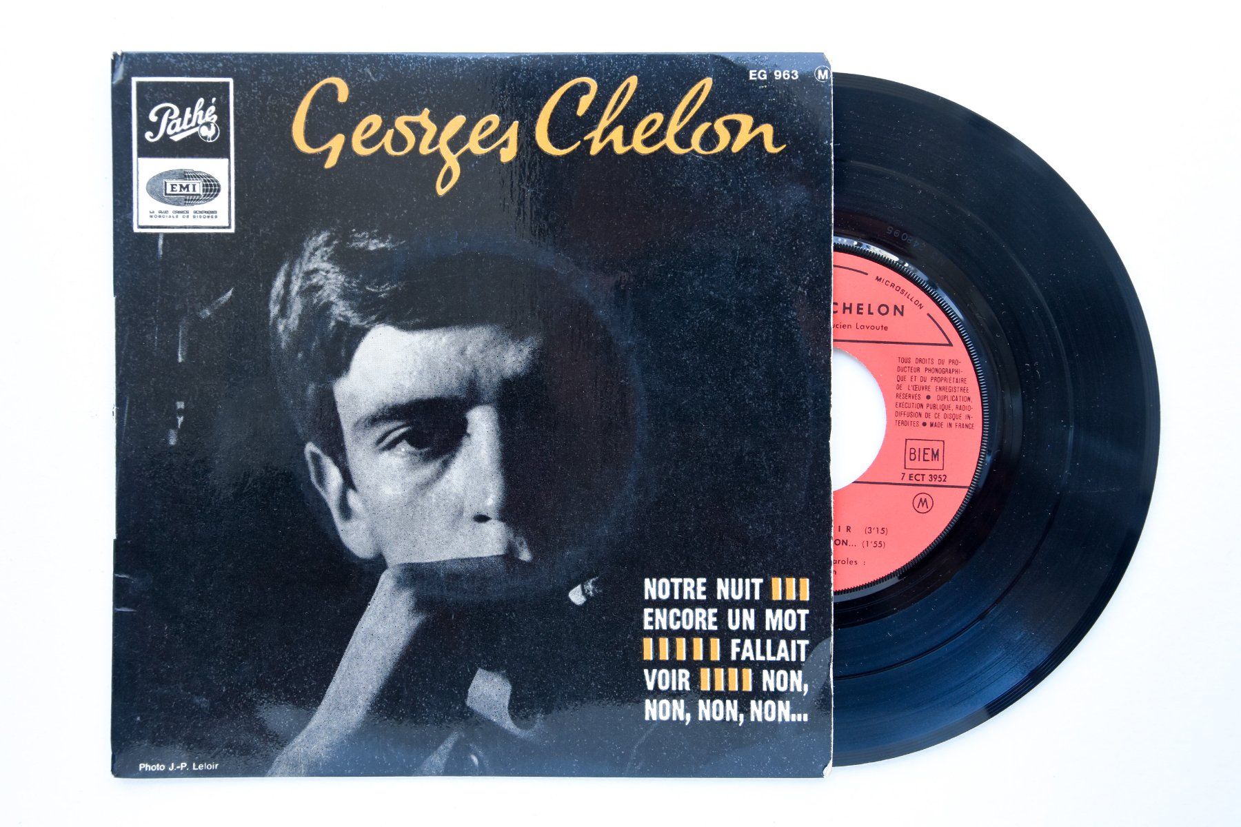 Autografi: Georges Chelon - Disque dédicacé – Usato da Belmont-sur-Yverdon venduto da ag97 2