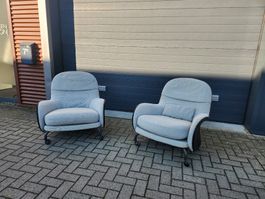 2x Depadova Louisiana Sessel by Vico Magistretti