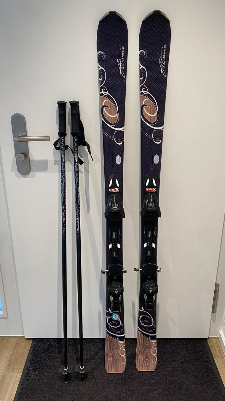Atomic Sci: Atomic Cloud 7 Damen Ski Set 145 cm – Usato da Dussnang venduto da trooper479 1