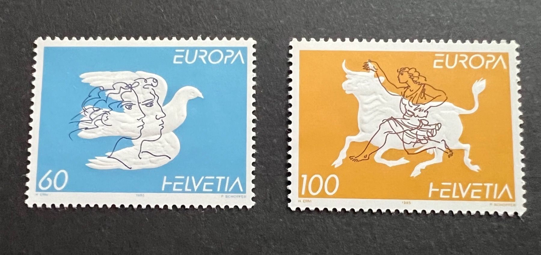 Tutti i francobolli: Europamarken 1995 postfrisch – Nuovo (secondo la descrizione) da Hünenberg See venduto da wer_5286