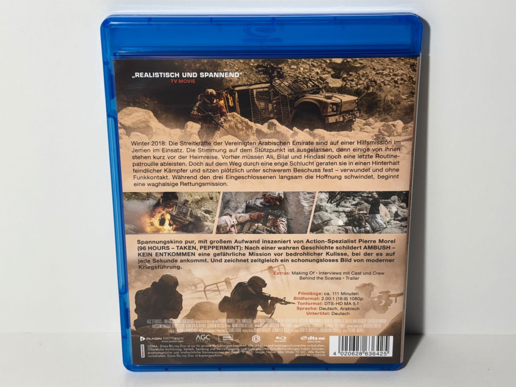 Tutti i DVDs: Ambush - Kein Entkommen Blu Ray – Usato da Wilderswil venduto da Sstriker 1