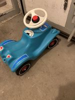 Bobby-Car blau gebraucht mit Aufklebern
