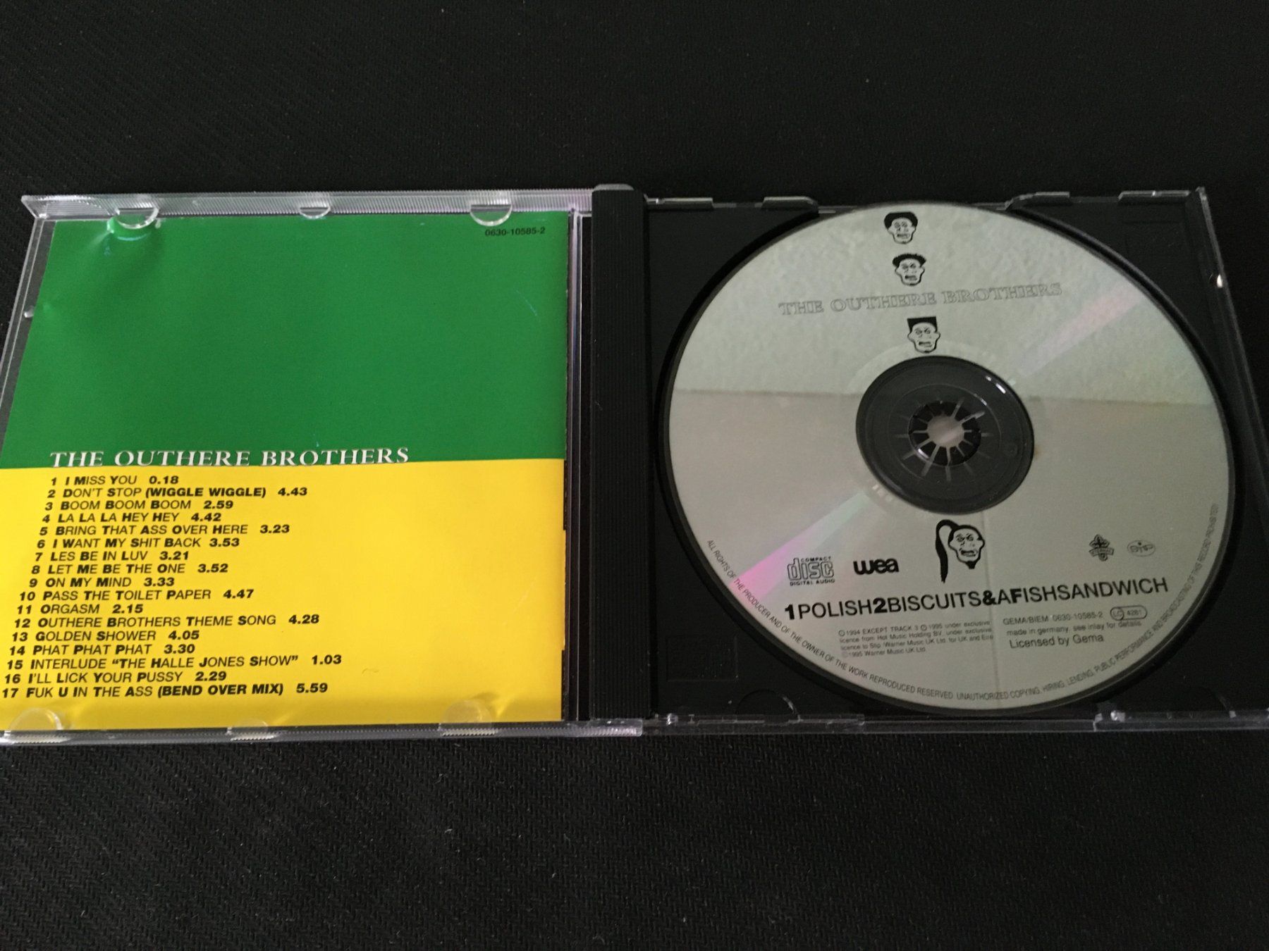 CD: The outhere Brothers - Polish Biscuits & a Fishsandwich -CD- – Usato da St.Gallen venduto da MedienJoe 1