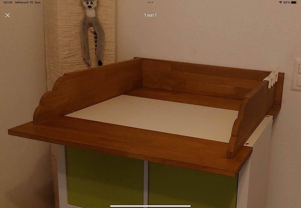 Wickeltisch & Zubehör: Wickeltischauflage für IKEA-Kallax-Möbel – Gebraucht aus Mollis von 666Nighthawk666 1