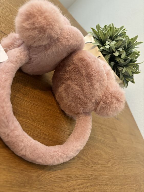 Flauschige Ohrenwärmer mit Ohren 3
