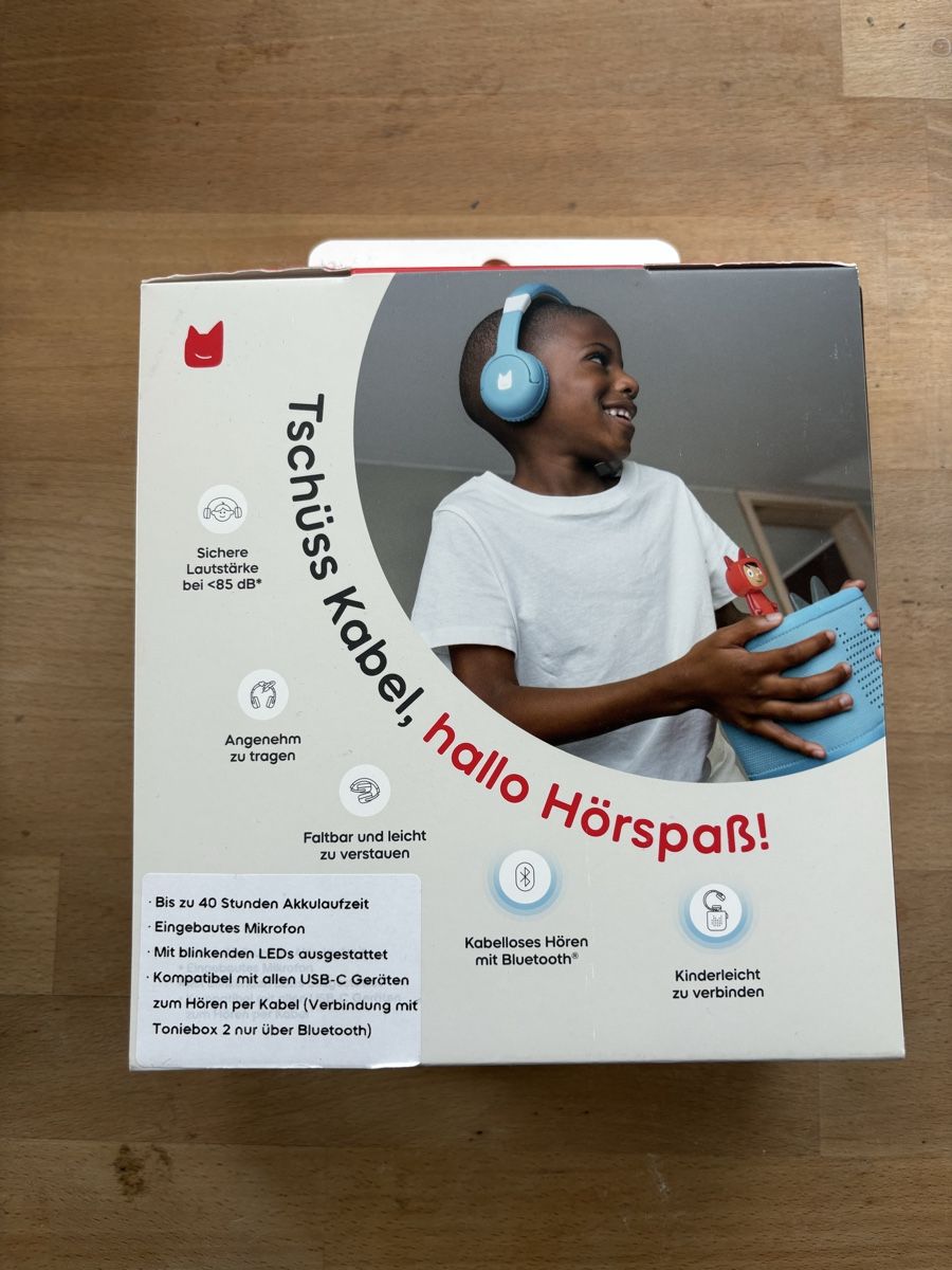 Tonies Kopfhörer: Tonies Kopfhörer Bluetooth blau neuwertig – Neu (gemäss Beschreibung) aus Zürich von aquawelle_8008 1