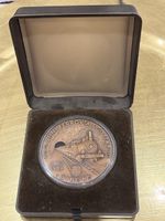 Bronzemedaille Gotthardbahn 1882–1982 50 mm