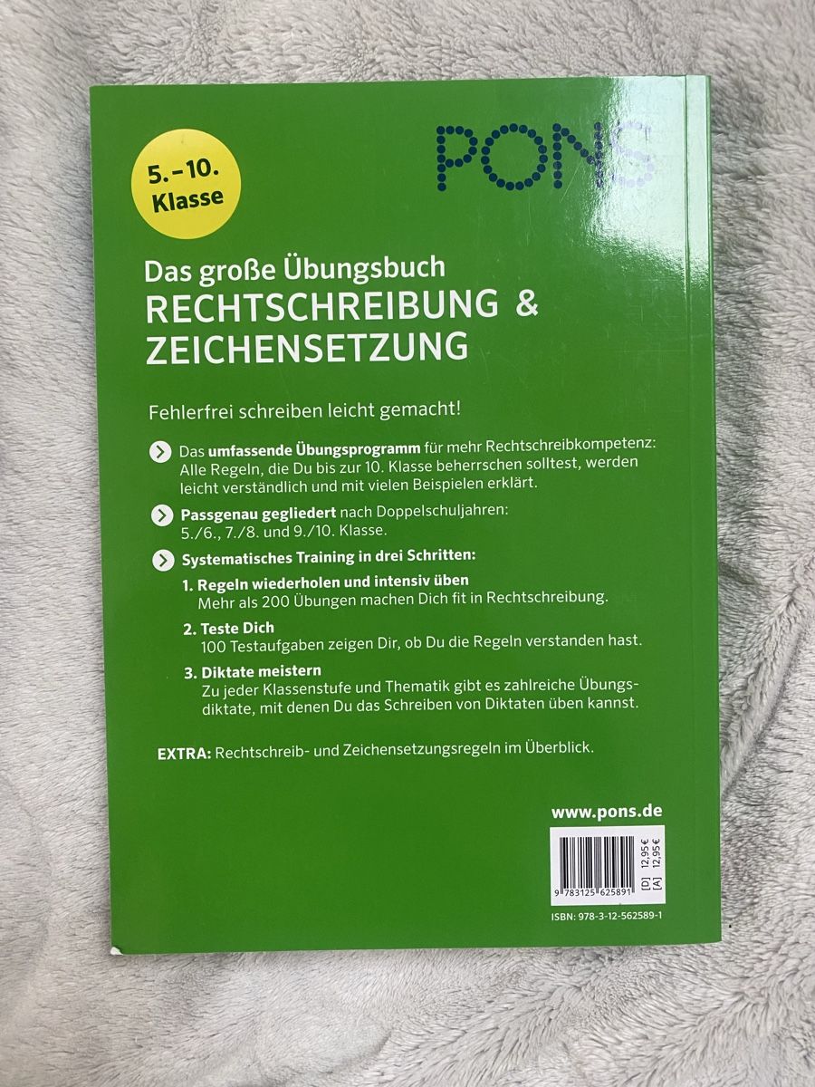 Bücher: Übungsbuch Rechtschreibung neu – Neu und originalverpackt aus Zell ZH von MegaCatch 1
