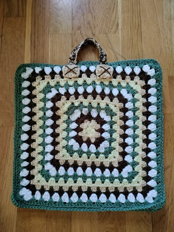 Häkel Tasche Granny Square Kaufen auf Ricardo