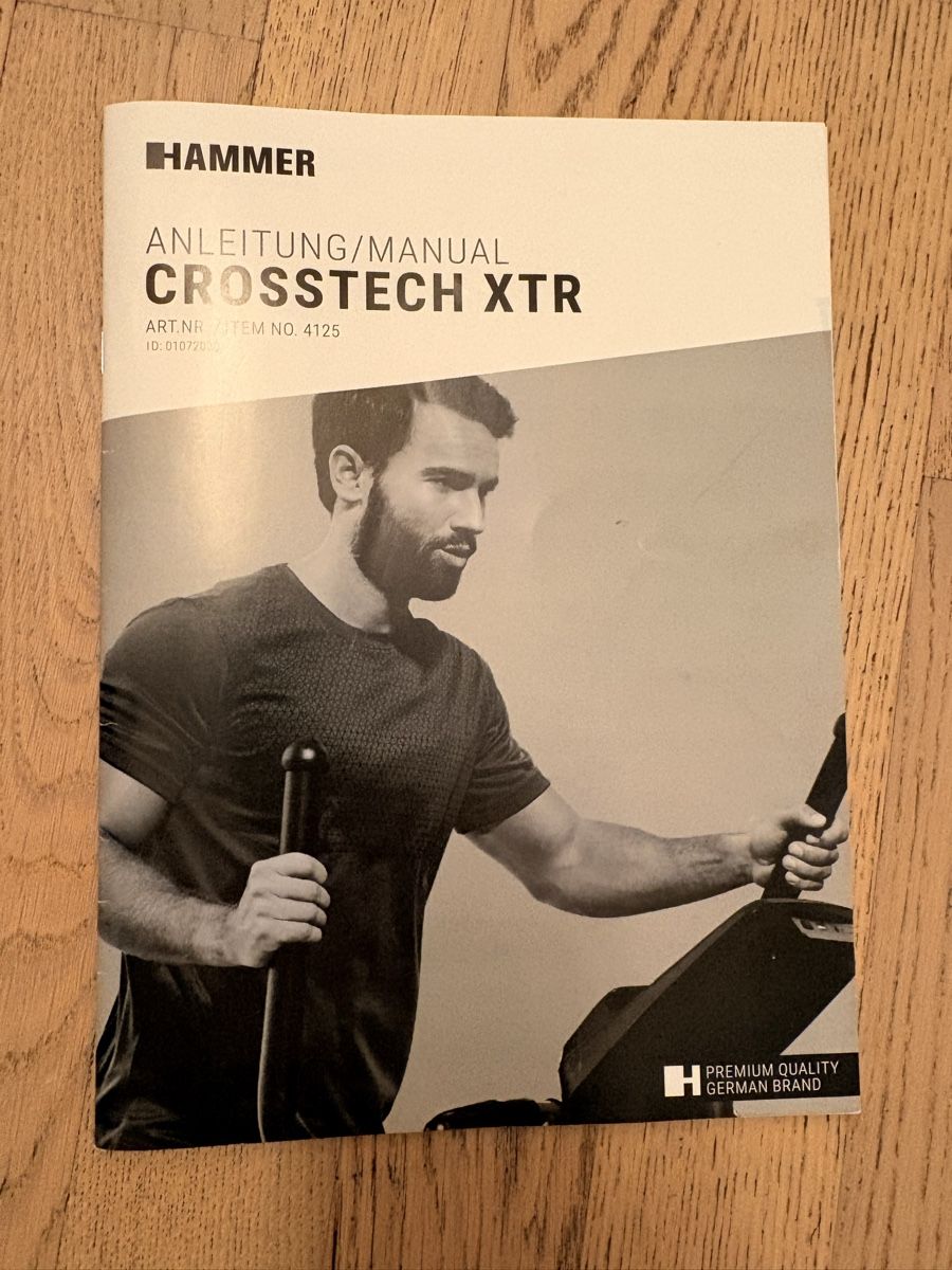 Hometrainer: Crosstrainer HAMMER Crosstech XTR – Gebraucht aus Grabs von Balko1 4