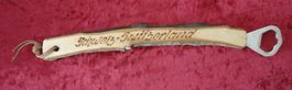 Flaschenöffner aus Aststück/Souvenirstück "Switzerland"
