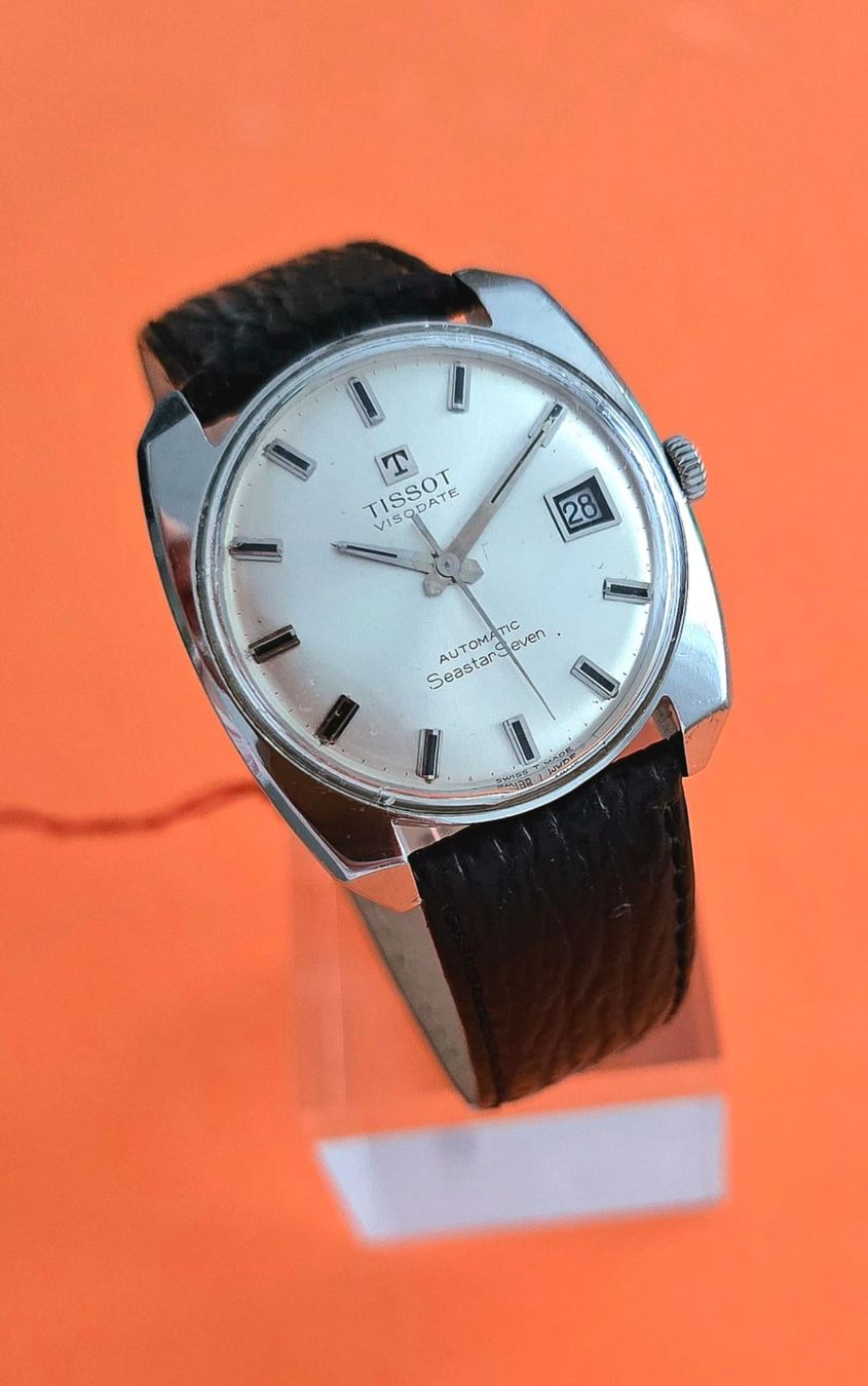 Tissot Uhren: TISSOT VISODATE AUTOMATIC - DATE SEASTAR SEVEN MEGA RAR – Gebraucht aus Neftenbach von Taschen-Uhren 7