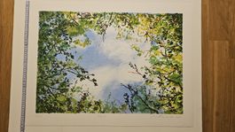 Josef Felix-Müller "Abend" 11/40   2004 Lithografie 80x60cm