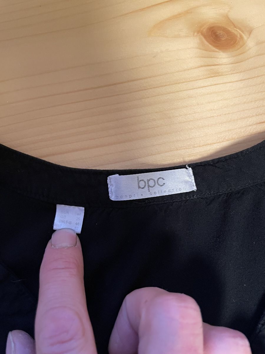 : Schwarze Bluse bpc Collection Grösse 46  – Gebraucht aus Dottikon von JP_13 4