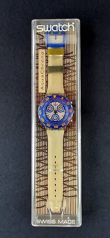 Orologi: Swatch Aqua Chrono Silver Moon SBK100 – Usato da Bassersdorf venduto da Zwoebschi 2