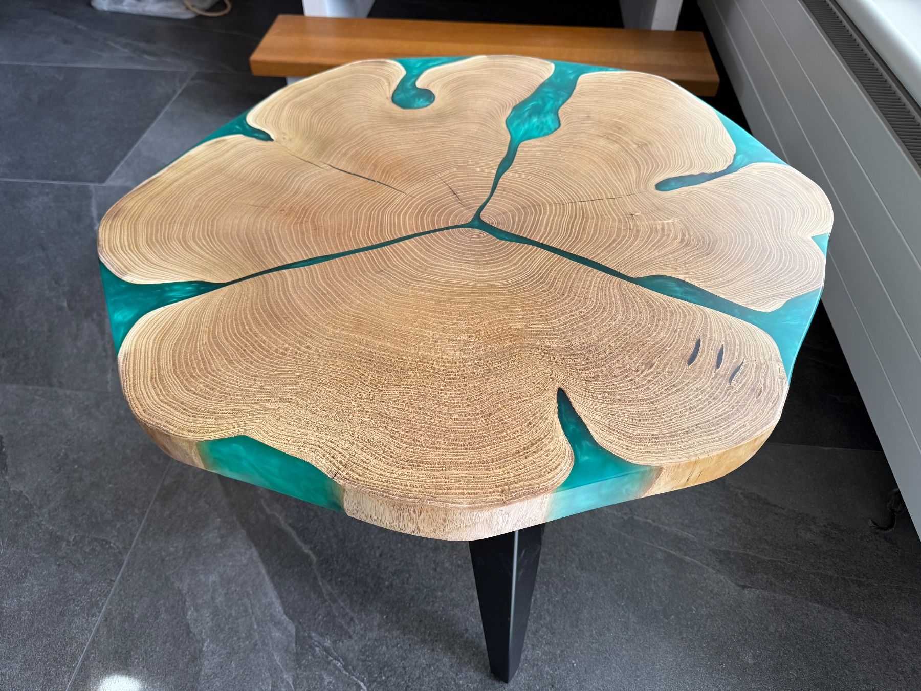 Tavoli: Epoxydharz Couchtisch – Nuovo e nell'imballaggio originale da amriswil venduto da danihgt 3