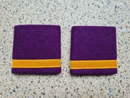 *** Gradabzeichen Patten Set Major Militärjustitz ***