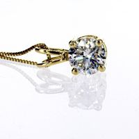 1.09ct Oberklassen Diamant - Farbe G - GCI Zertifikat
