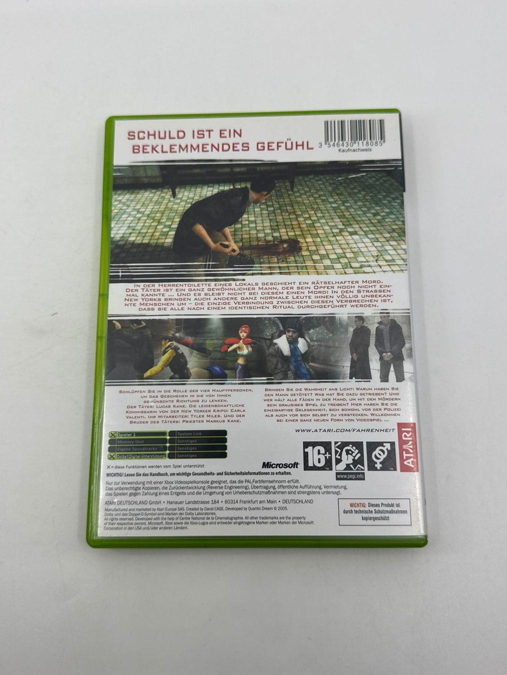 Giochi: Fahrenheit (XBOX) – Usato da Herisau venduto da Seyashop1 2