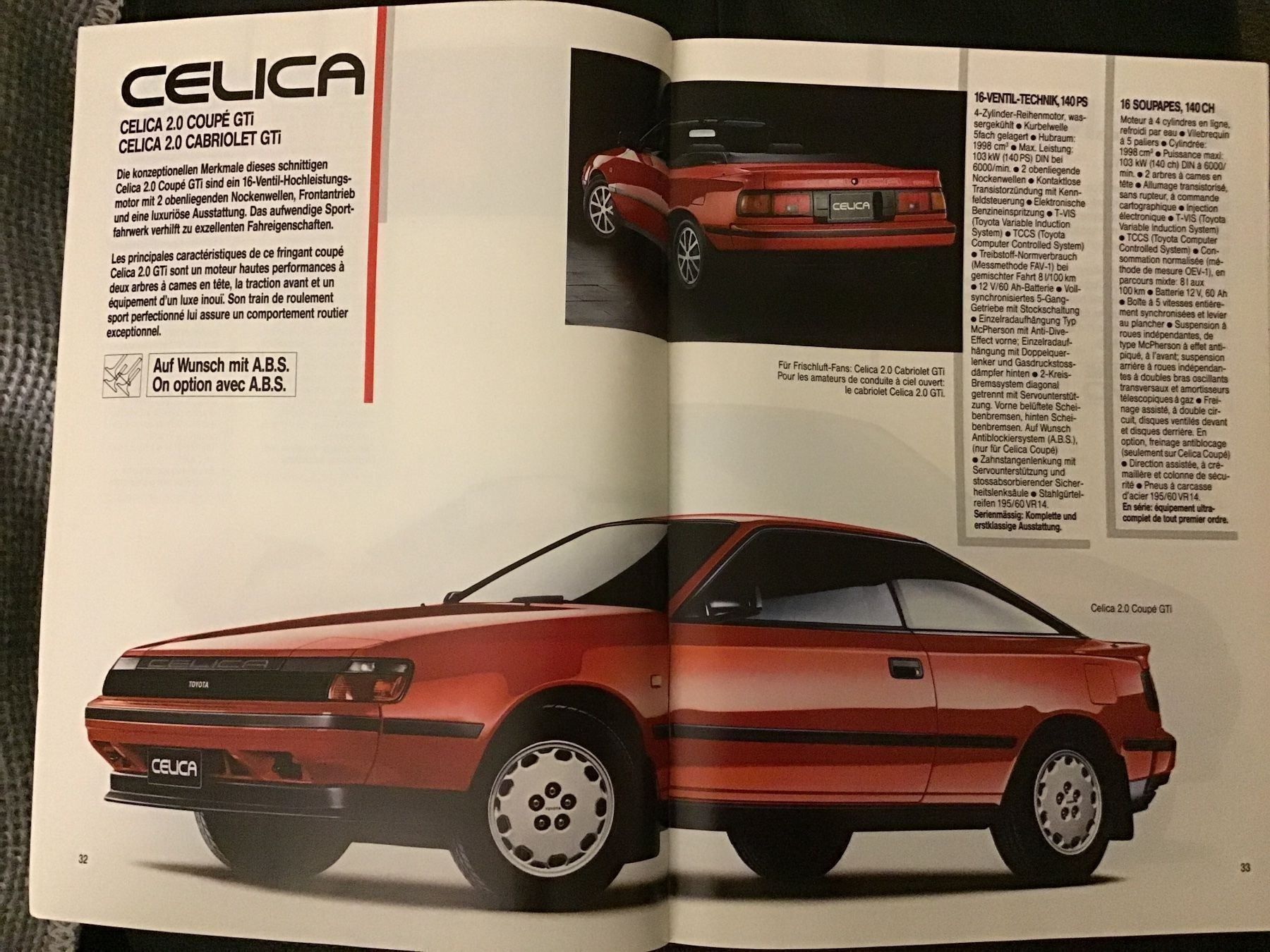 Toyota Dokumente: Toyota Programm Verkaufsprospekt 1989 – Gebraucht aus Scherzingen von Starseller62 6