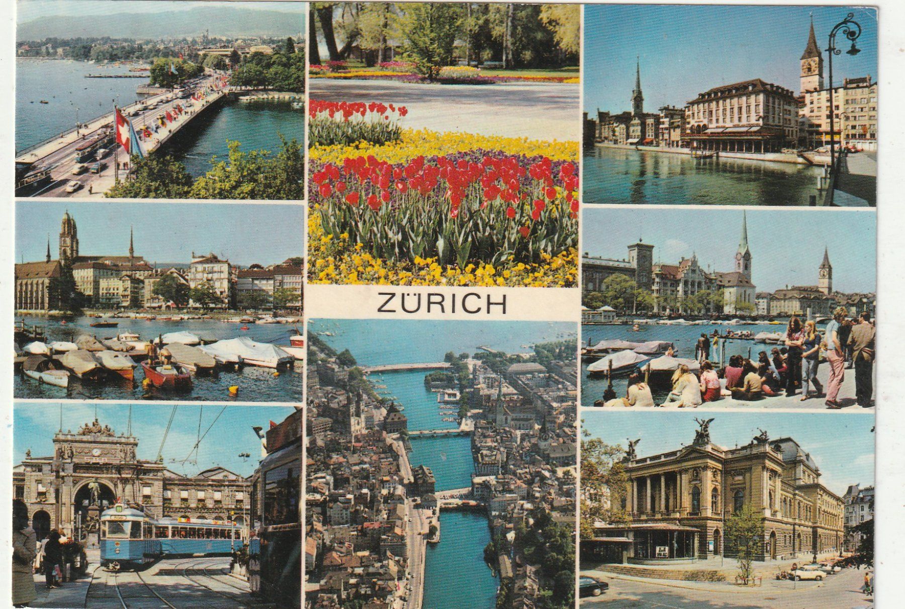 Cartoline postali: Zürich MBK – Usato da Lumbrein venduto da made02