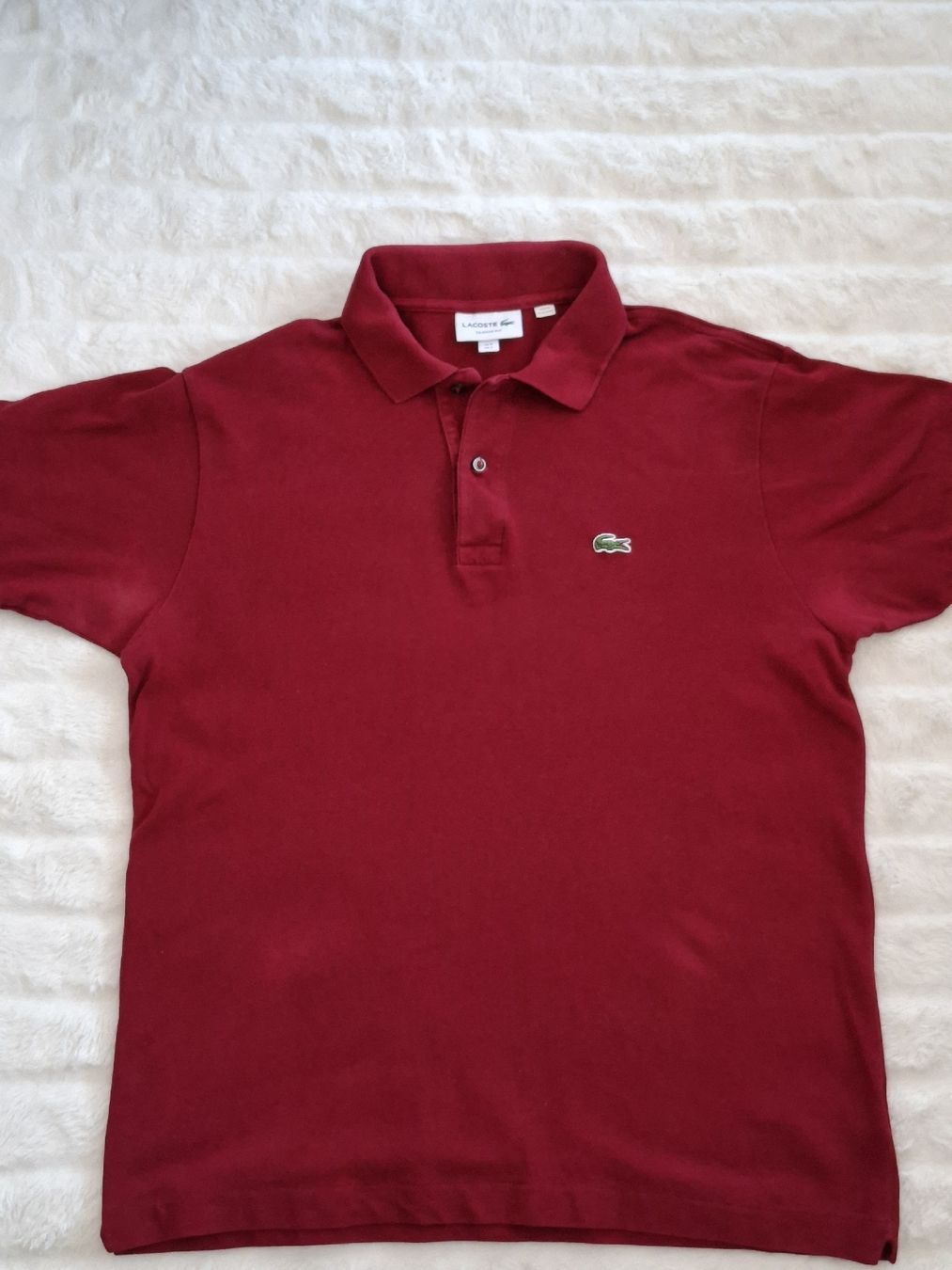 Lacoste Magliette Polo: Polo Lacoste bordeaux, taille L, – Usato da Renens VD venduto da ser_j2fn 4