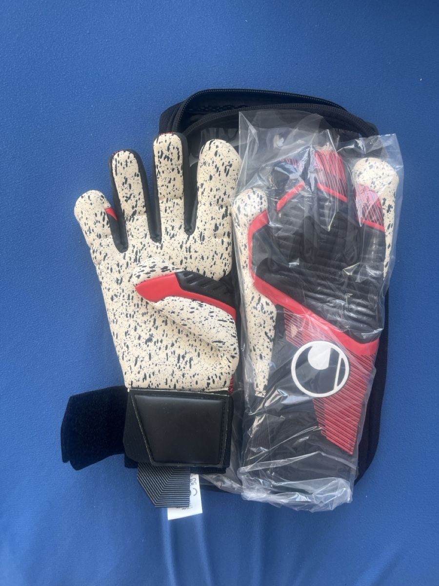 Guanti & manicotti: Uhlsport Torwarthandschuhe Gr. 8 – Nuovo e nell'imballaggio originale da Winikon venduto da Lukiwyss2000 1
