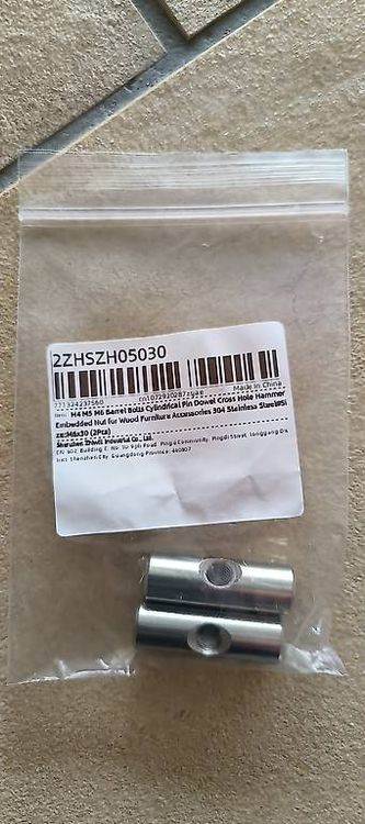 Barilotto 10 x 30 mm M6 Inox - Ecrou - Quergewindebolzen (Neu und ...