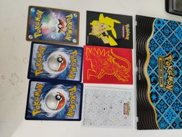 Cartes Pokémon Rares GX VSTAR : Évoli, Leviator, Faiblo Ball