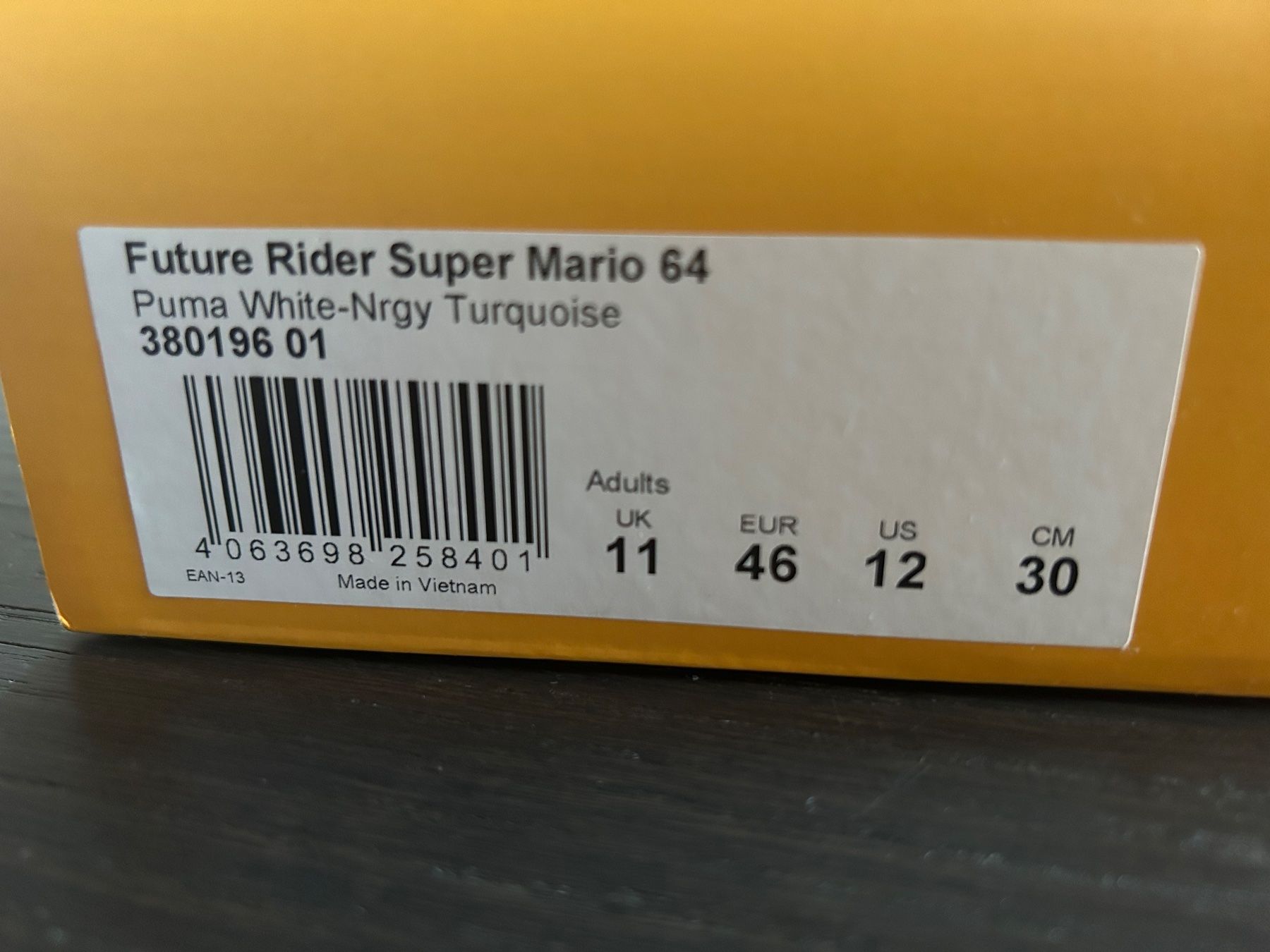 Puma Scarpe da uomo: Puma Future Rider Super Mario 64 Nintendo – Nuovo e nell'imballaggio originale da Dättwil AG venduto da Ermes54 2