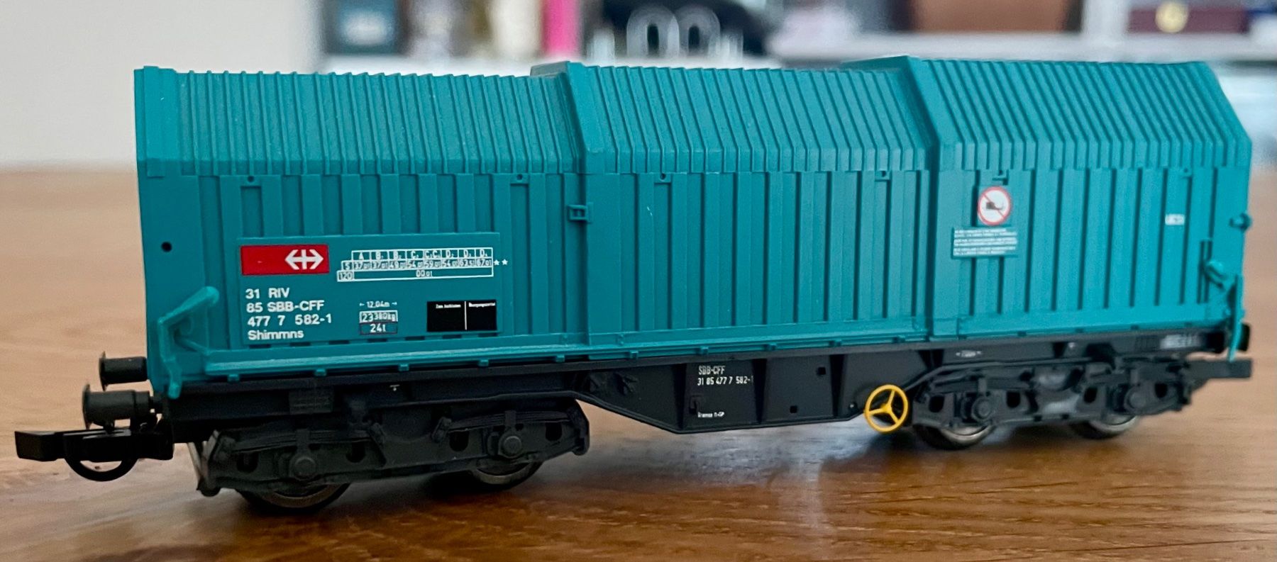 Roco Modellini di ferrovie: Roco SBB Coilwagen 46770, H0, OVP – Usato da Bern venduto da schm1969