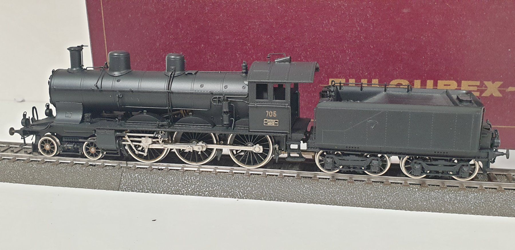 Fulgurex Modellini di ferrovie: Fulgurex SBB A3/5 705  Gotthard  Dampflok  H0/DC – Nuovo (secondo la descrizione) da Neuenhof venduto da ludovicco 5
