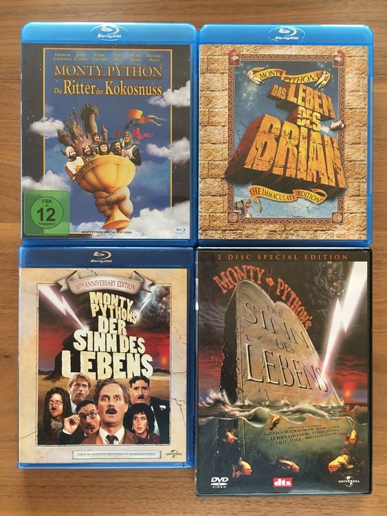 Monty Python Collection (3x Blu Ray + 1x DVD) | Kaufen Auf Ricardo