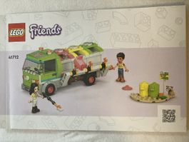 41712 LEGO FRIENDS Müllwagen Abfall trennen Recycling