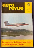 PRO AERO REVUE 50 JAHRE SCHWEIZER LUFTPOST AUSGABE 1969