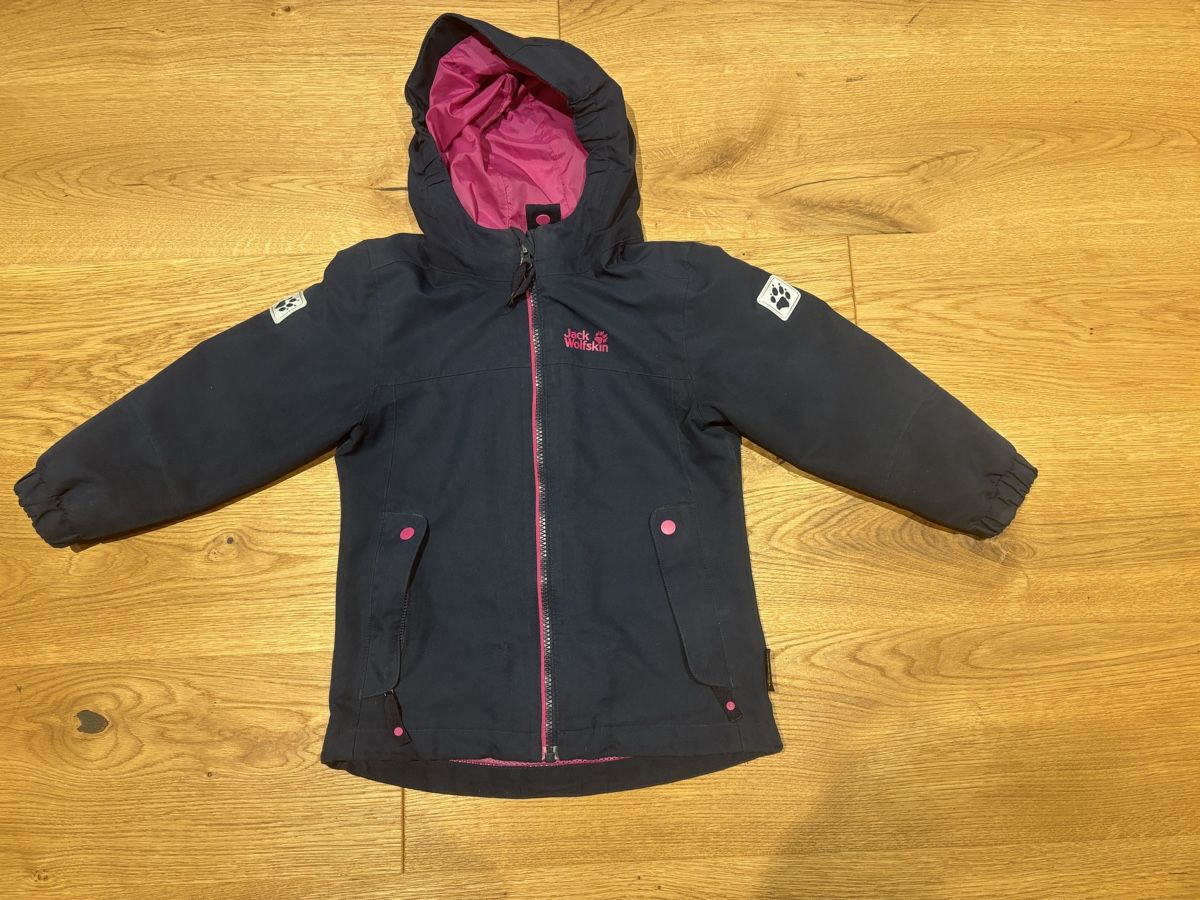 Jack Wolfskin Jacken & Mäntel: Jack Wolfskin 3in1 System Kinderjacke Gr. 104 – Gebraucht aus Adelboden von zul_hr56 4