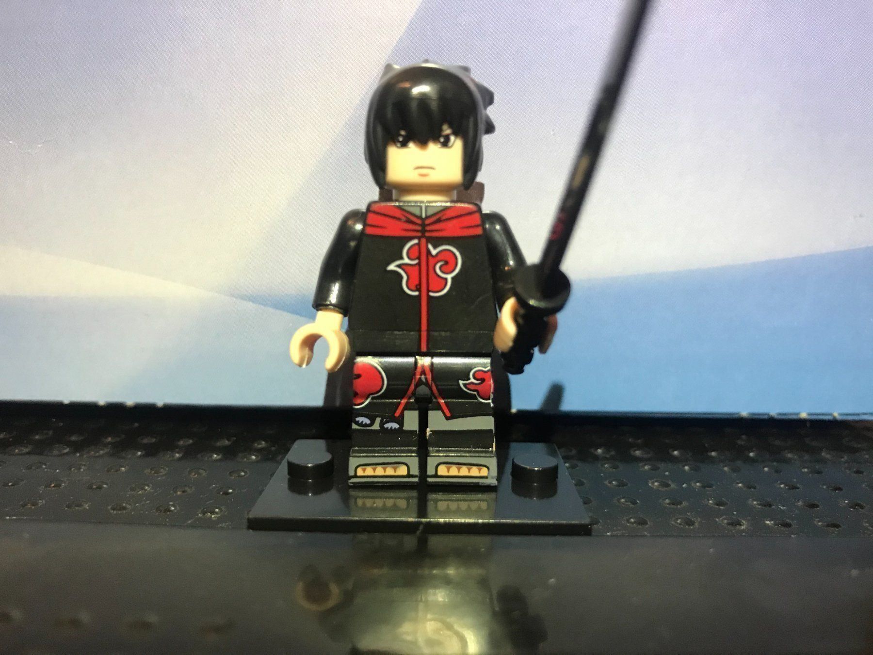 Kit di costruzioni: Naruto Shippuden Minifigur Sasuke Vers.2 – Usato da Basel venduto da Don-Angel