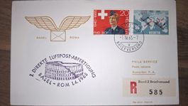 Swissair Basel - Rom 01.04.1965
