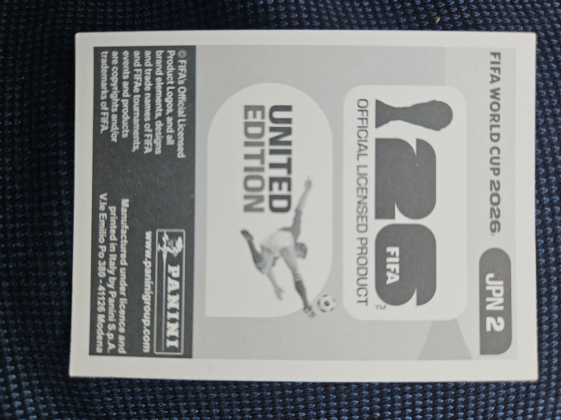 Panini Carte collezionabili: JPN 2 – Usato da Würenlingen venduto da Dinli 1