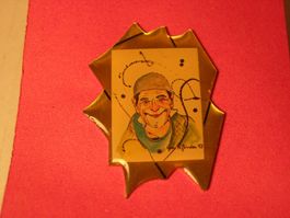 Clown-Pin "Grock" Adrian Wettach Schweiz